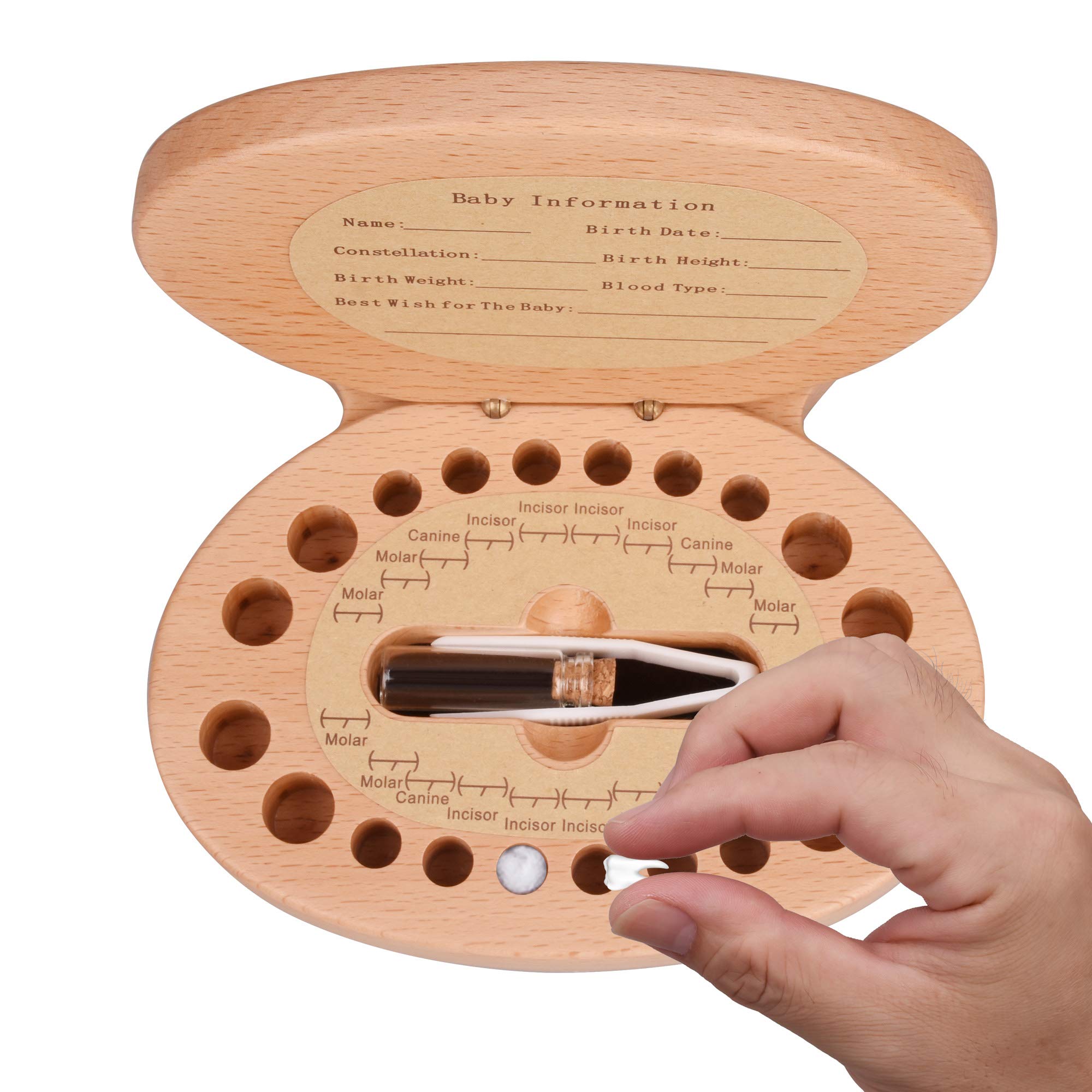 AhfuLife compact dimensions fit neatly on nursery shelves and dressers