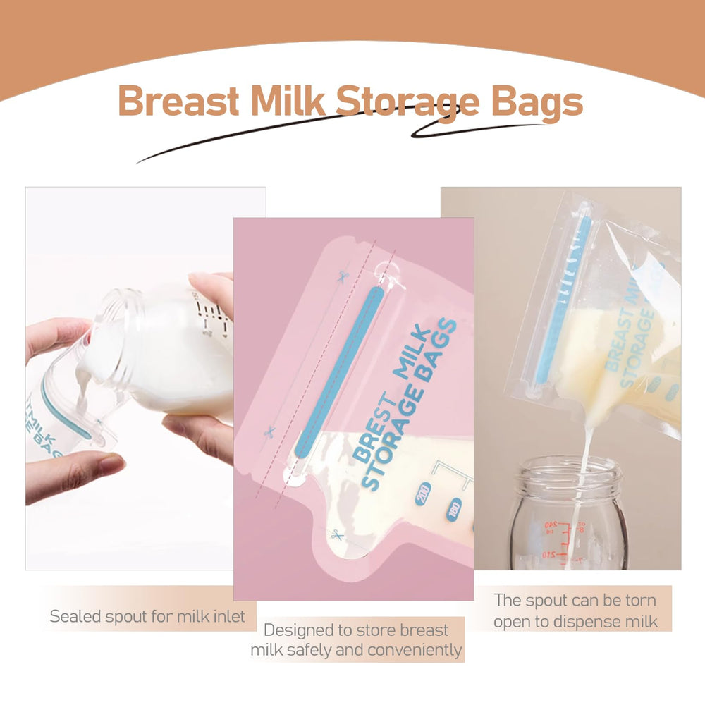 AHSNYLC freeze-ready bag image highlights quick freezer storage for nighttime feeds.