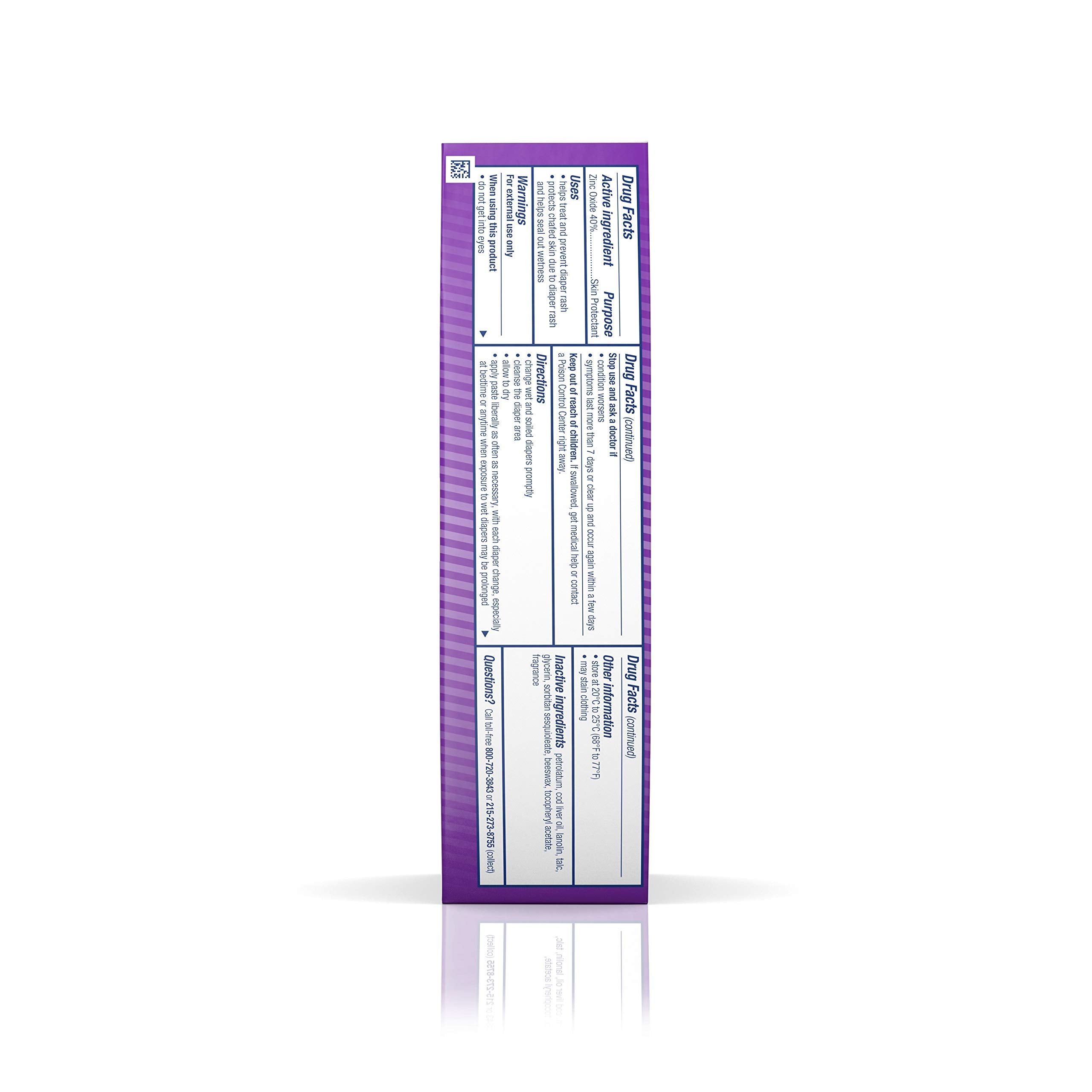 AHYGZWZSYC Desitin diaper-area application on skin showing soothing, barrier-forming action