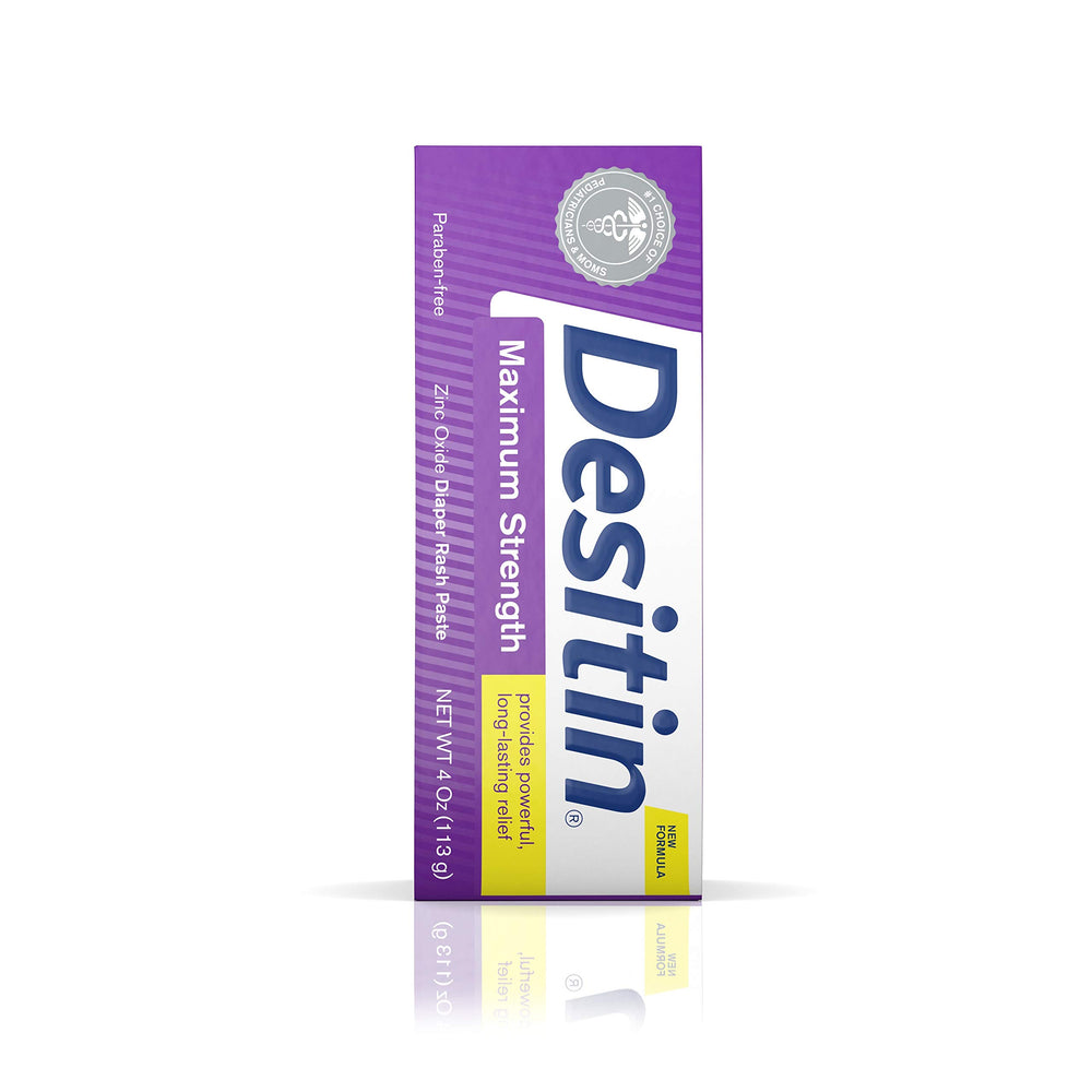 AHYGZWZSYC Desitin paste on diaper-area image demonstrating protective coverage during diaper changes