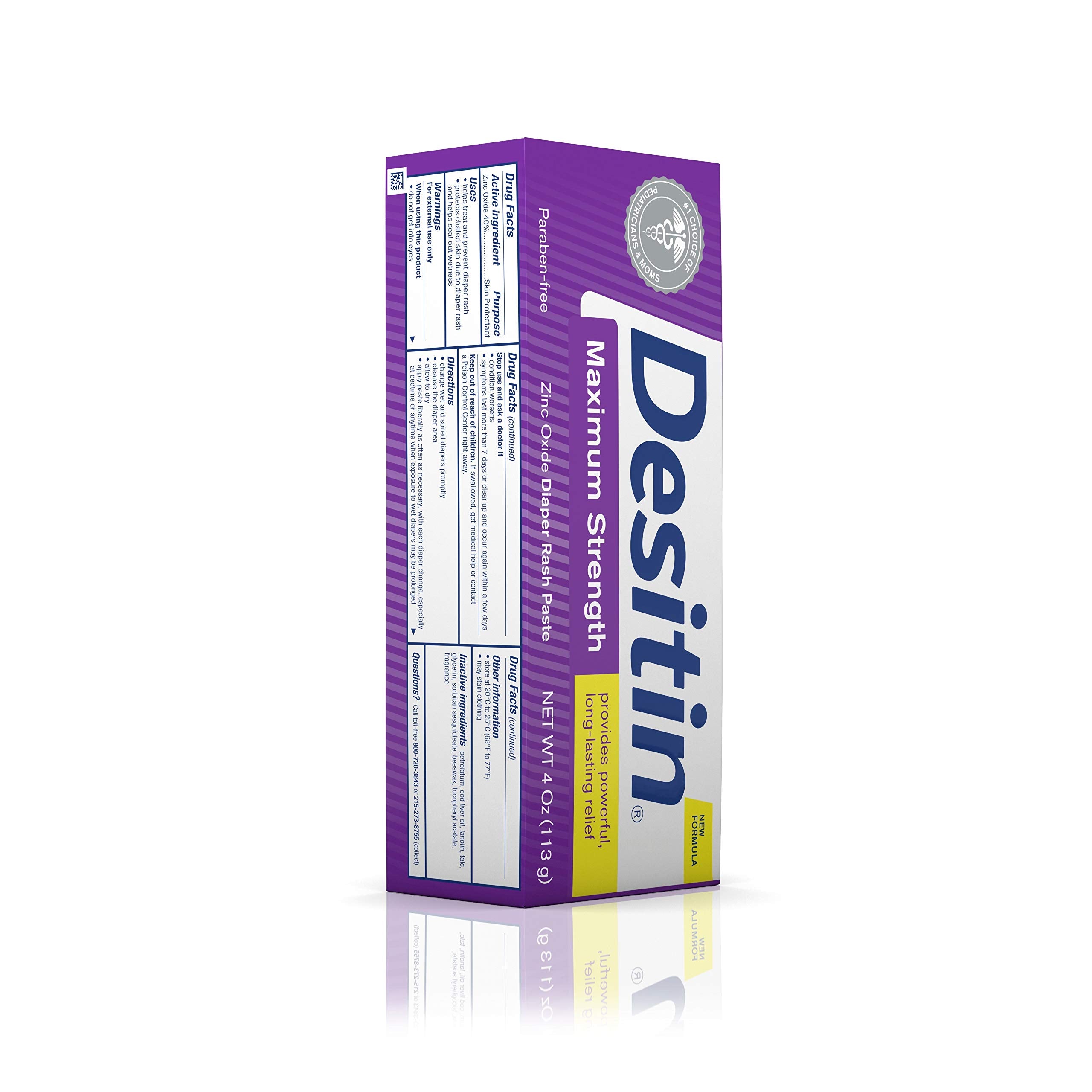AHYGZWZSYC Desitin product at bedtime scenario illustrating prolonged protection for sleepy babies