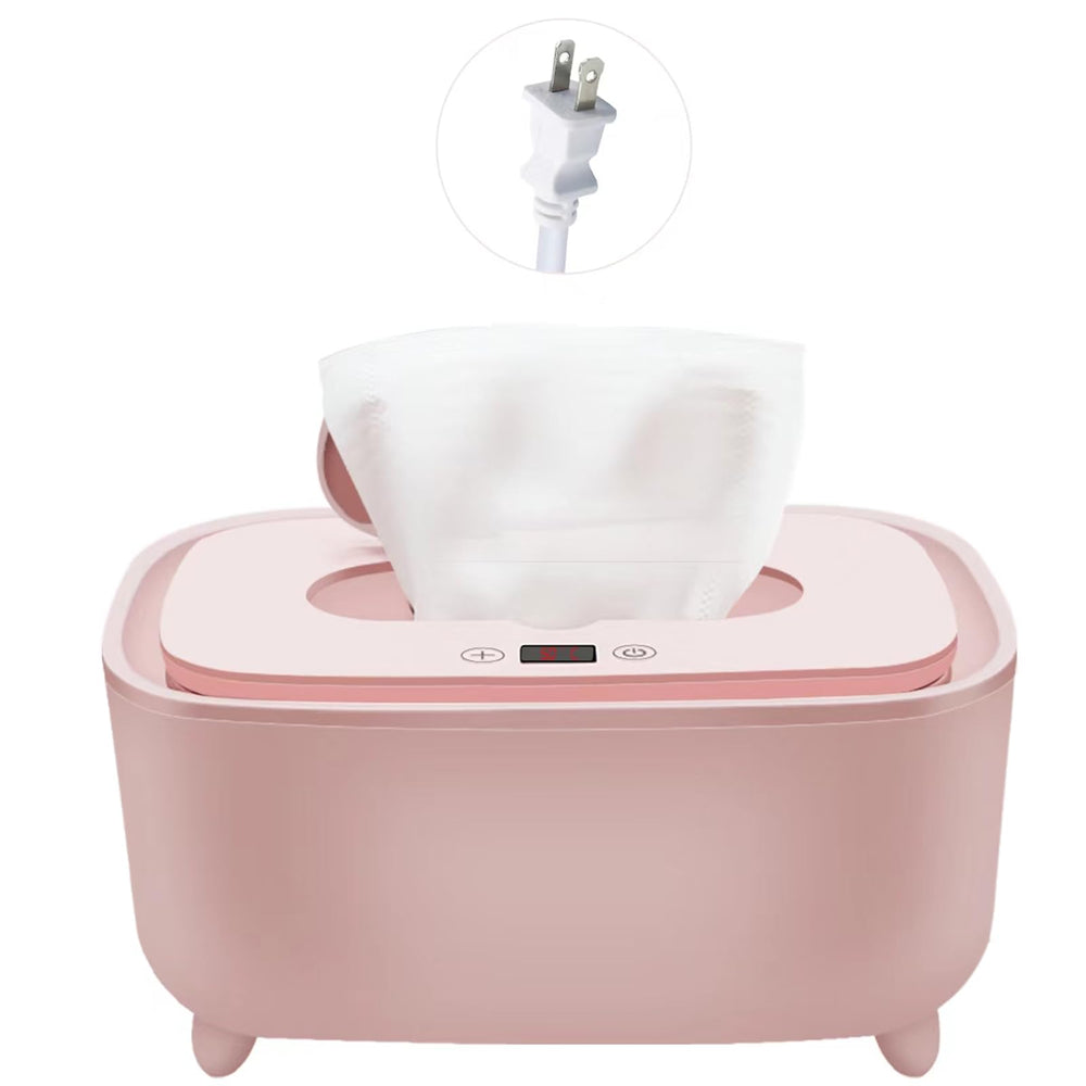 AIBUCOLL wipe warmer with lid closed maintains warmth and moisture for quick diaper changes