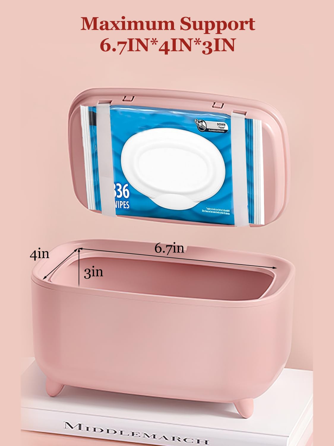 AIBUCOLL wipe warmer travel-compact design stays warm on the go