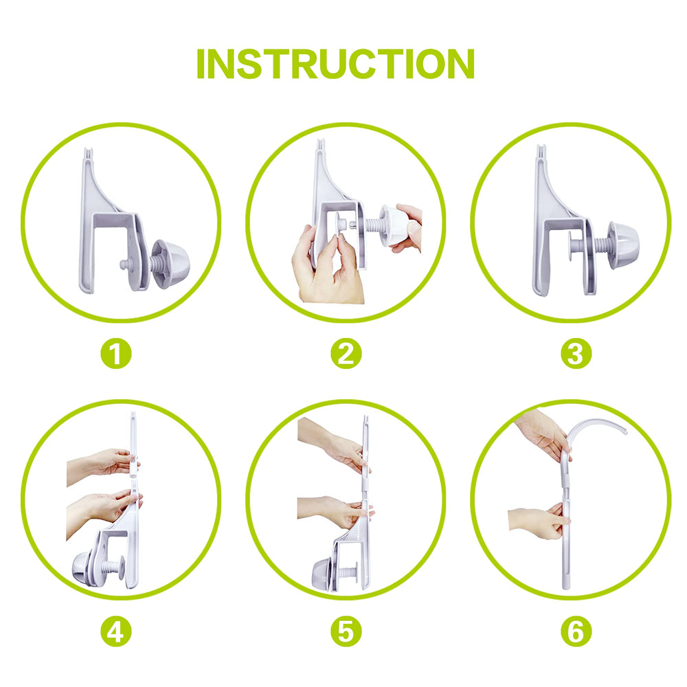 AICMEI-screw-holes-adjustable emphasizes the two-hole design for versatile mounting.
