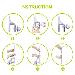 AICMEI-screw-holes-adjustable emphasizes the two-hole design for versatile mounting.