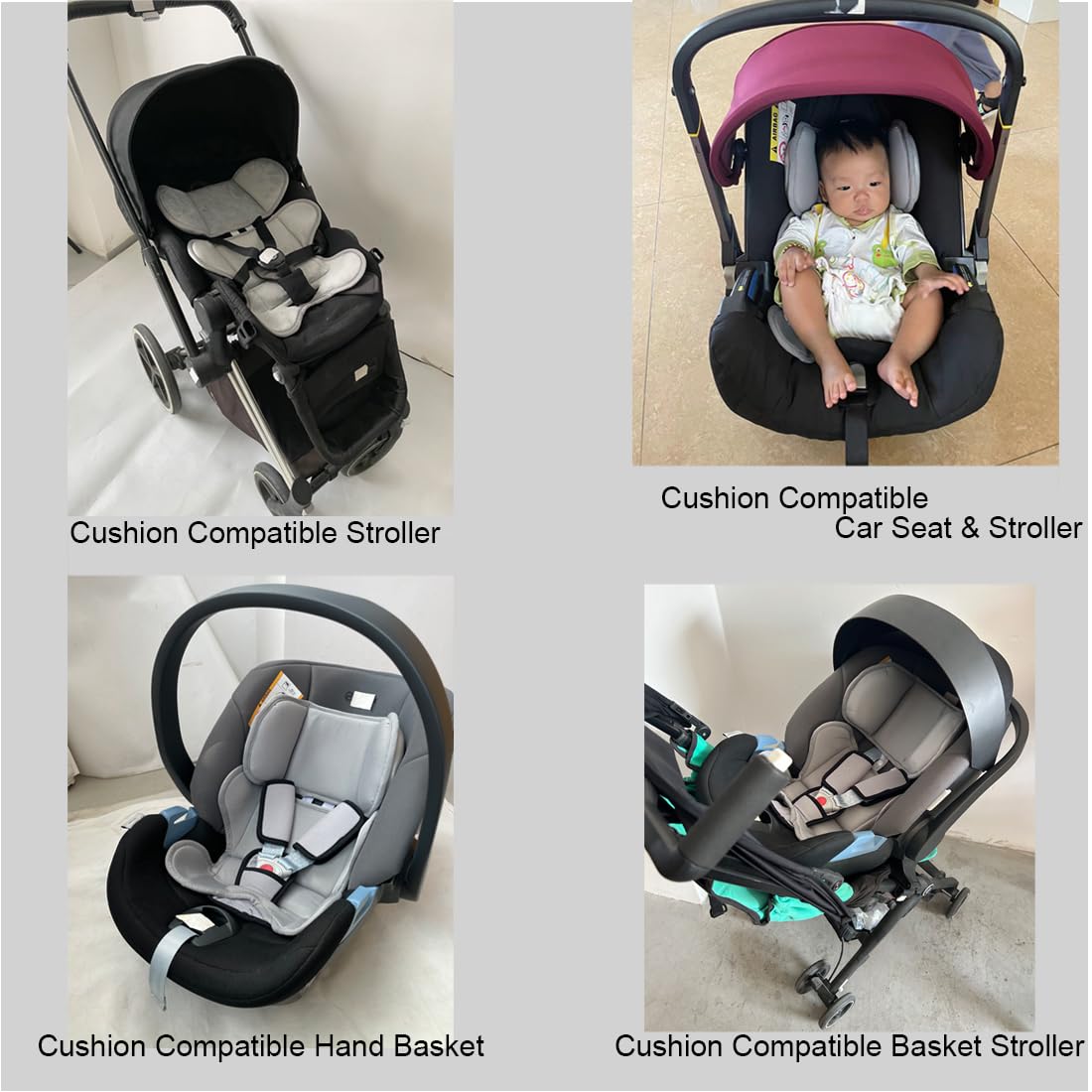 AICTIMO baby cushion highlighting ergonomic head and torso support for infants