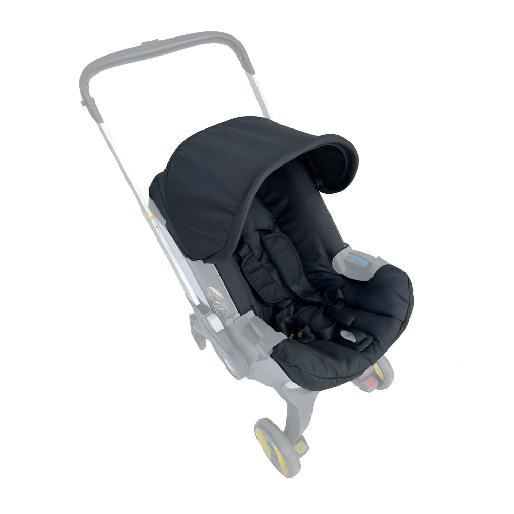 AICTIMO Doona seat cushion black; soft, comfortable ride for your baby