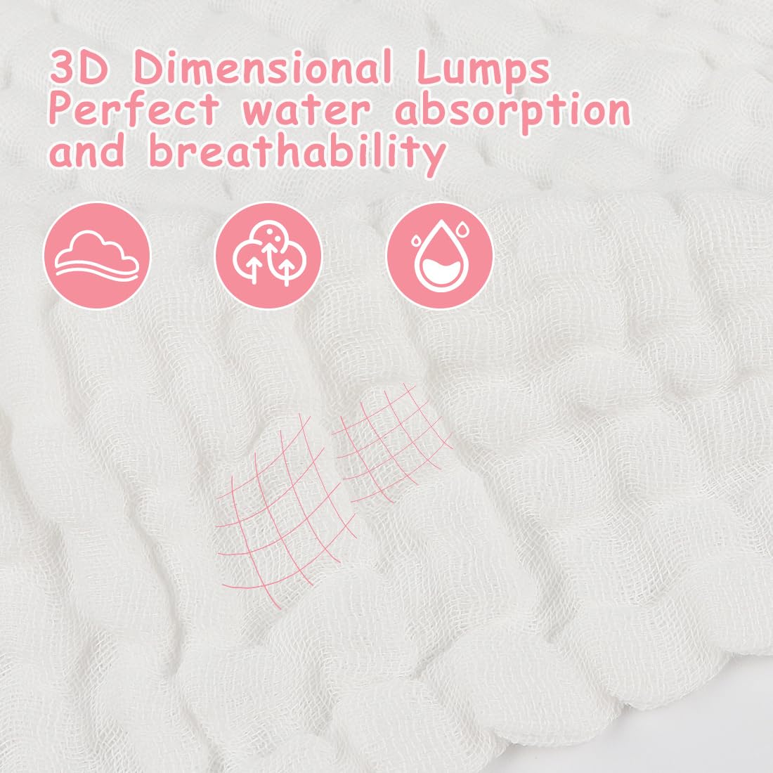 AIDEA burp cloths in use during baby time for quick cleanups.