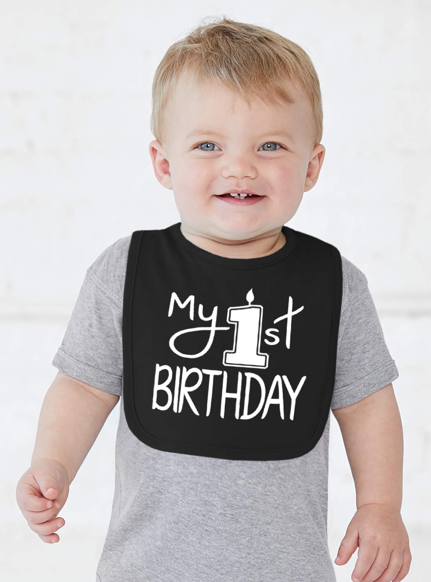 Aiden's Corner My 1st Birthday bib as a gift idea for a thoughtful baby milestone.