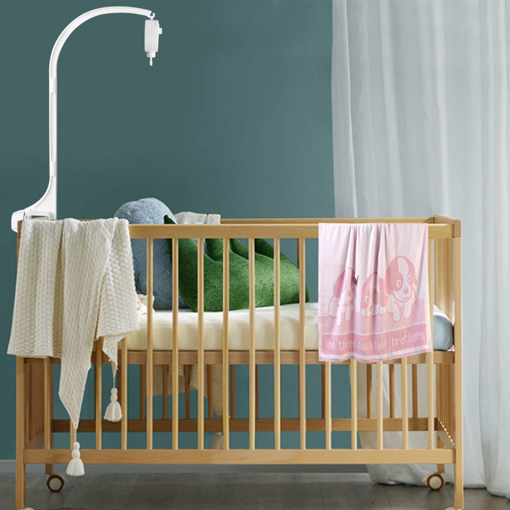 AIFUDA 25-inch baby crib mobile holder BPA-free materials for safe play