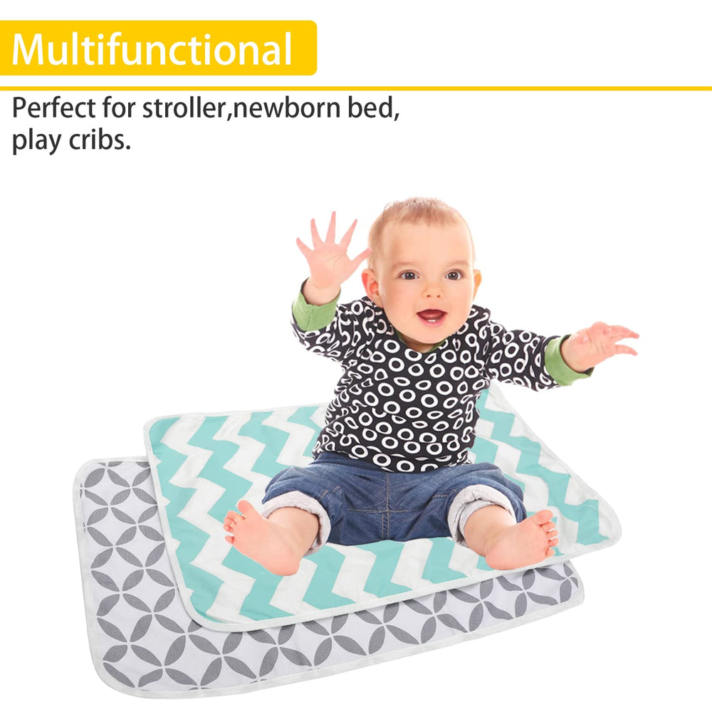 AIFUSI portable changing pad at home provides a clean, cushioned surface on the changing table.