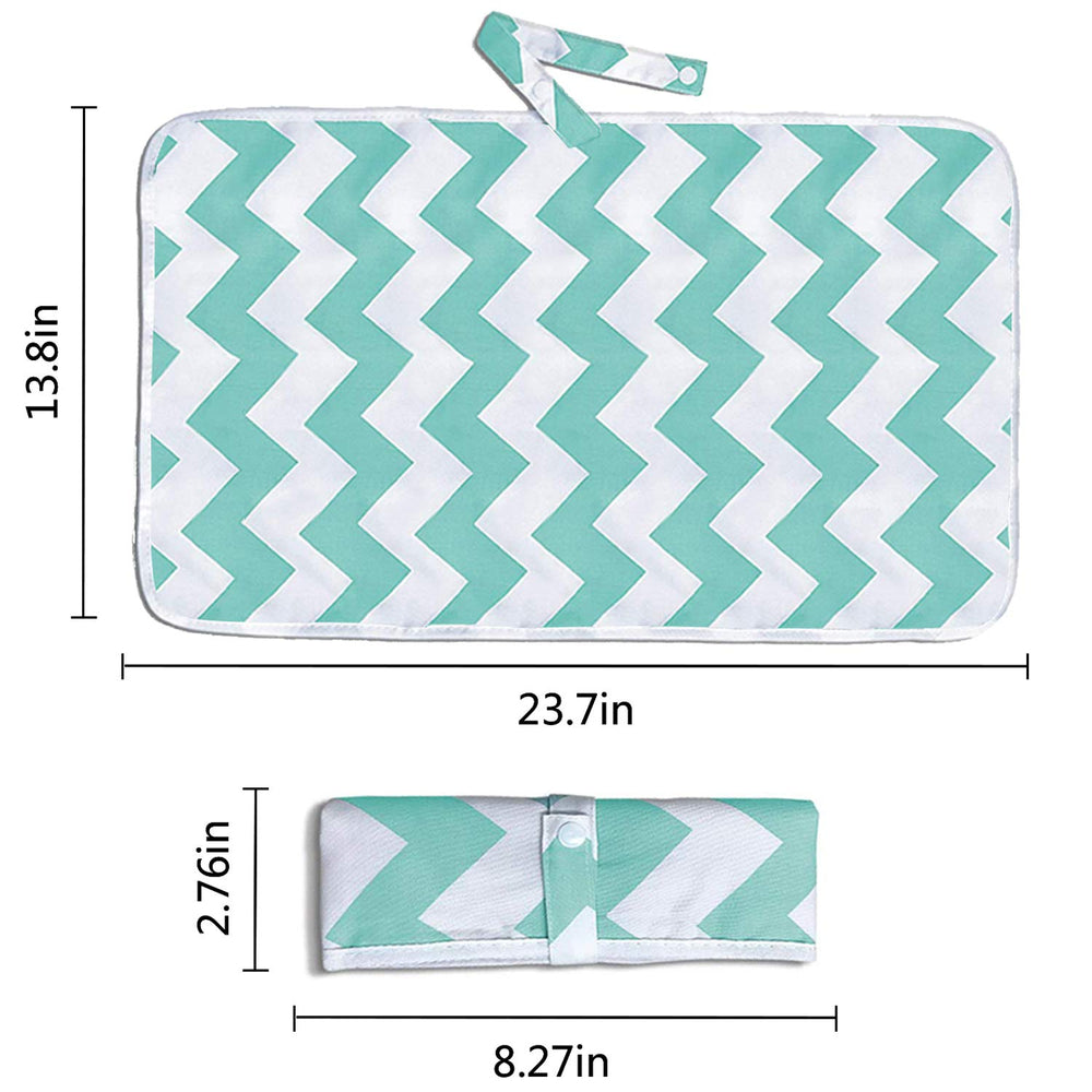 AIFUSI portable changing pad open, ready for quick diaper changes on the go.