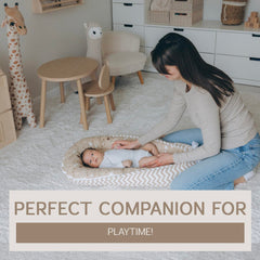 Aila+Aiden adjustable buckle illustrating growing-with-baby feature and secure fit.