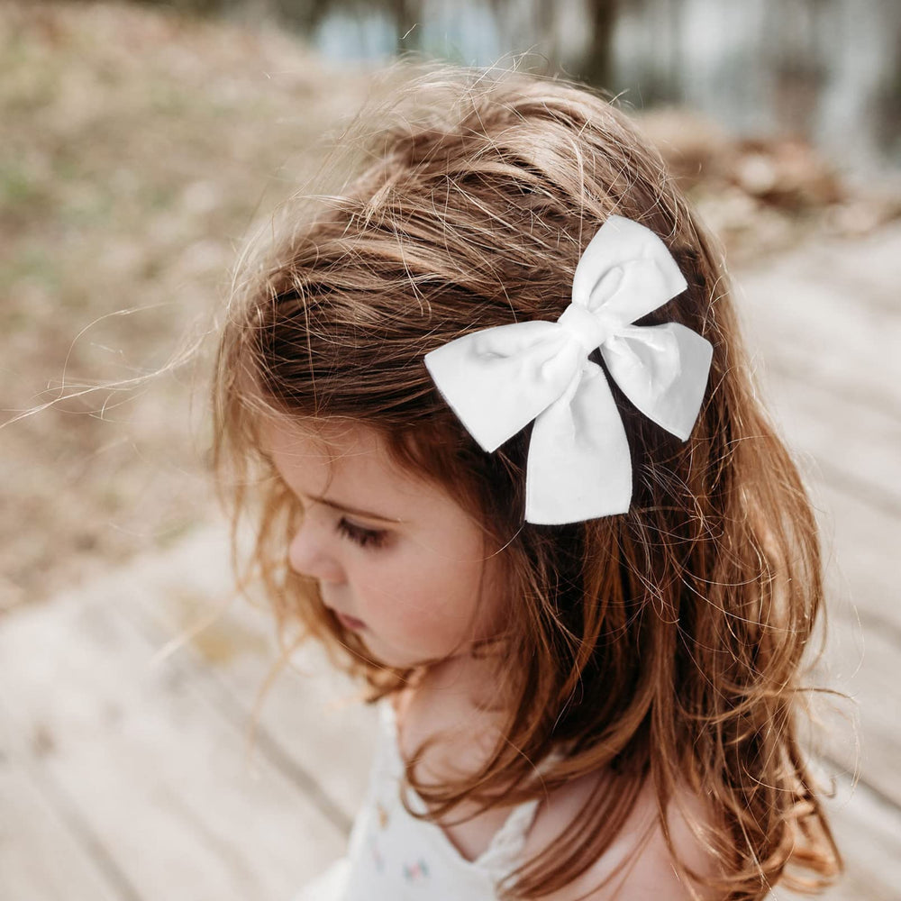 Aileam handmade velvet bows highlighting craftsmanship