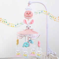 Aimafun baby crib mobile with music and lights for calming bedtime routines.
