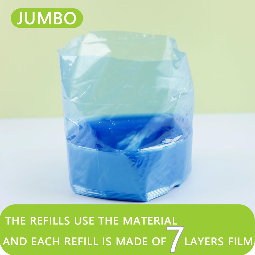 AIMIDODO jumbo refill holds about 270 newborn diapers.