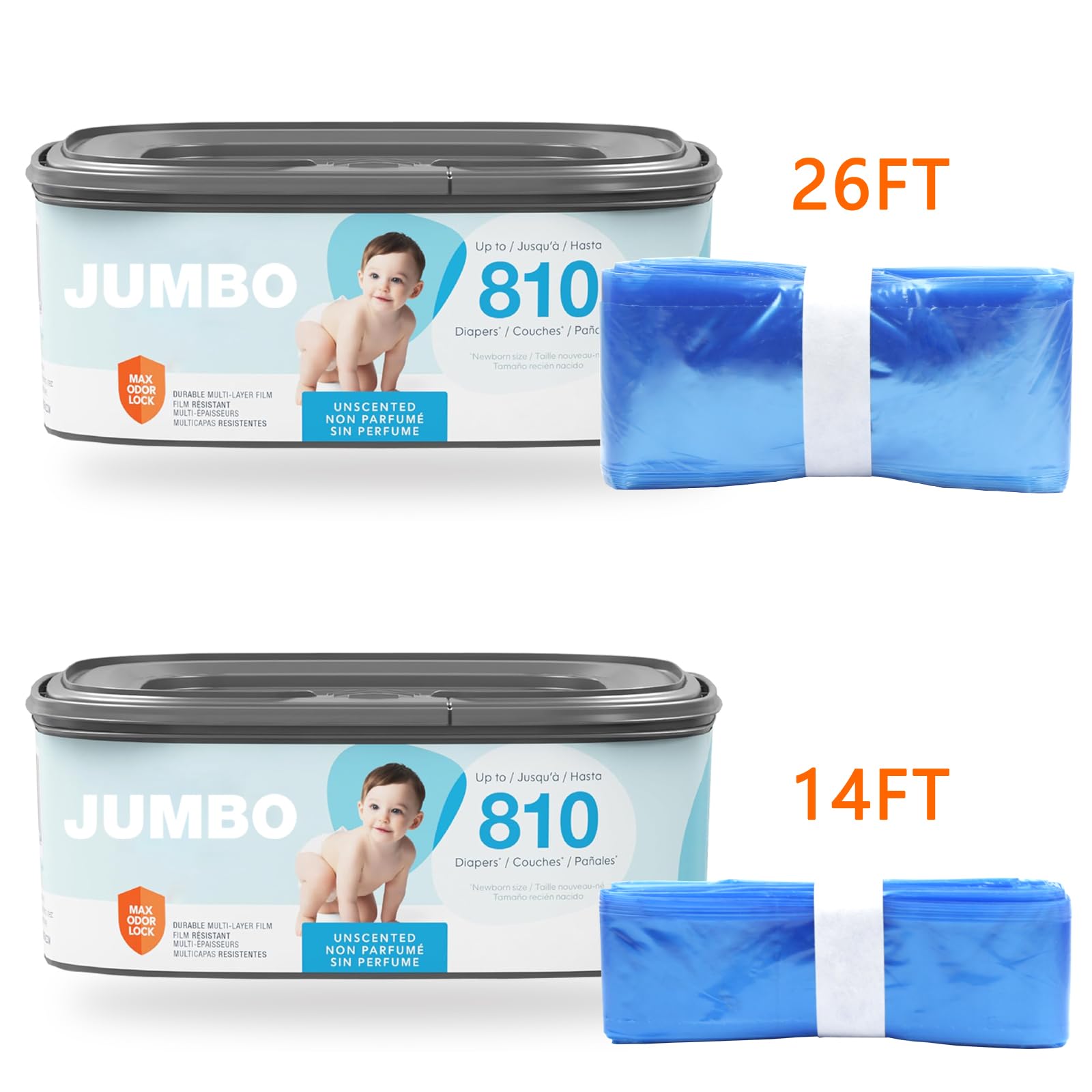 AIMIDODO ready-to-use refill installs quickly into the pail.