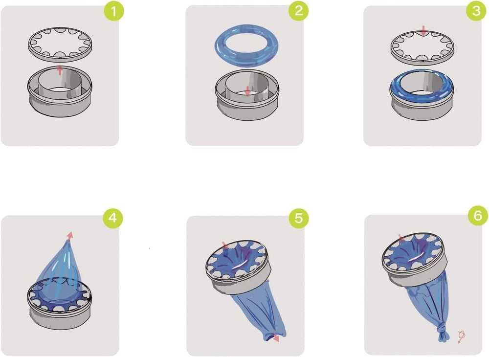 AIMIDODO easy-installation-refill-process demonstrates quick setup and time savings.
