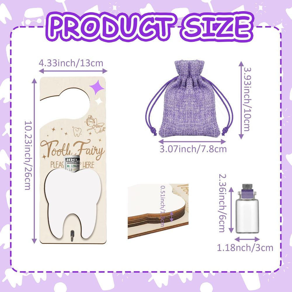 AINBIN purple door hanger in a child’s bedroom highlights wonder.