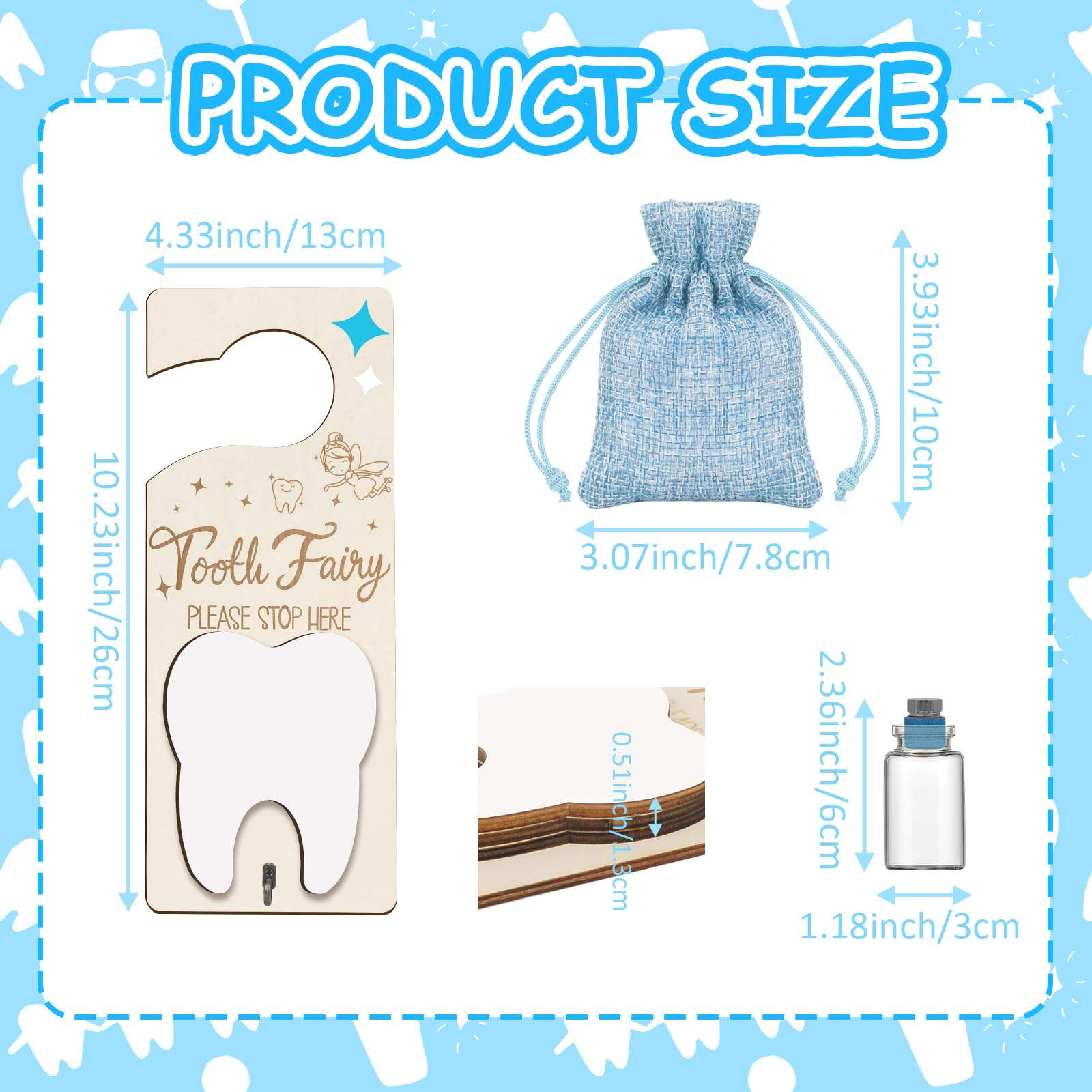 AINBIN Gift Packaging blue makes a thoughtful keepsake for little ones