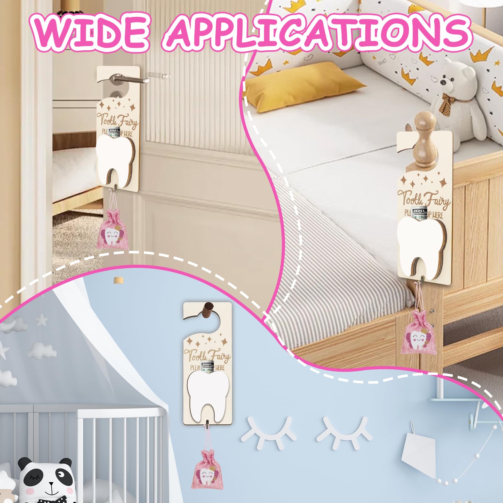 AINBIN Tooth Fairy keepsake set doubles as decor and storage