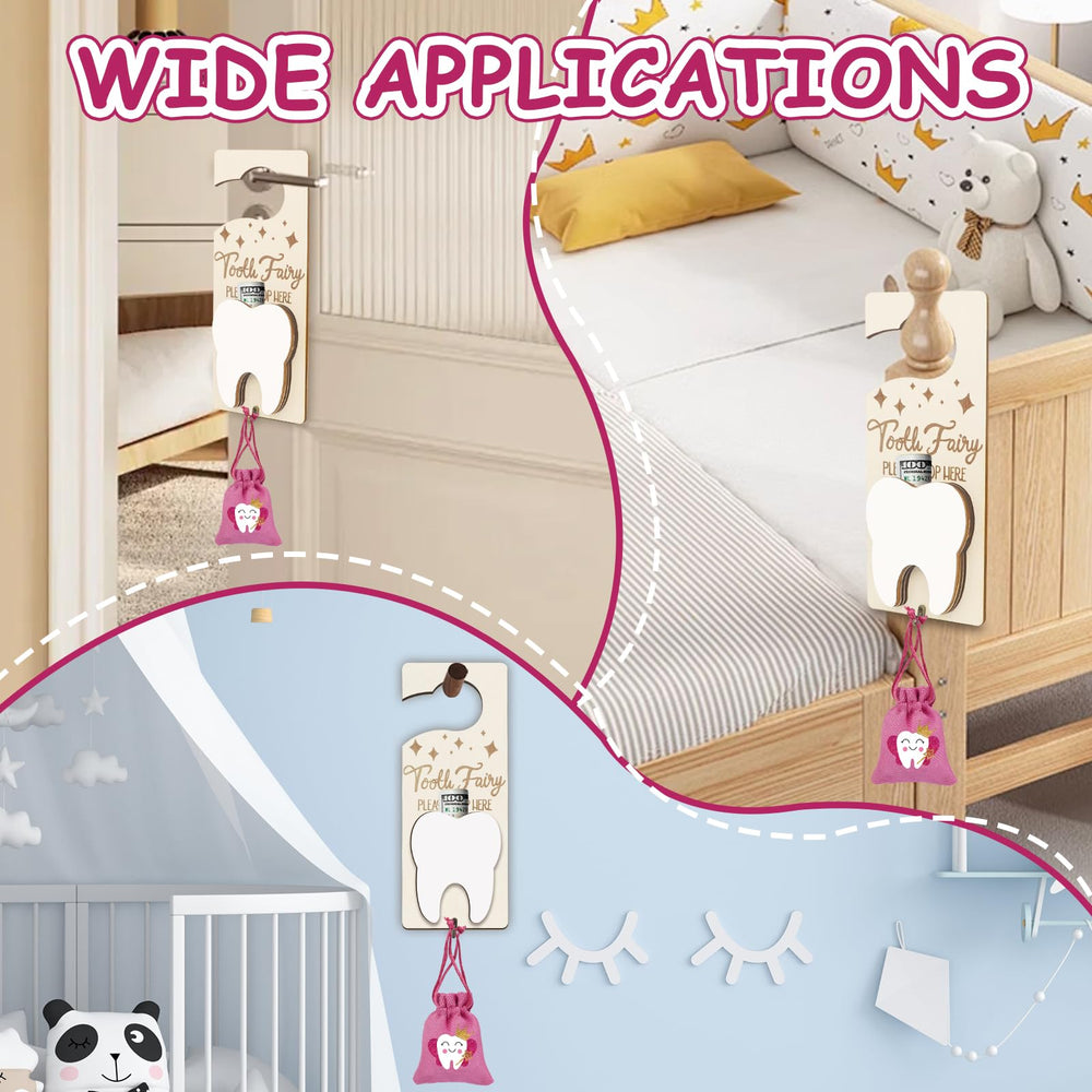 AINBIN Tooth Fairy kit displayed in a kid's room doubles as decor