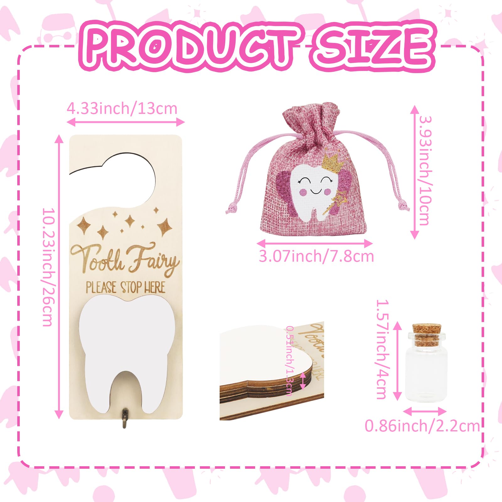 AINBIN Tooth Fairy room decor adds a magical touch to kids' spaces