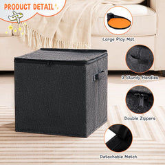 AINIYNM storage box shows side handles for easy carrying