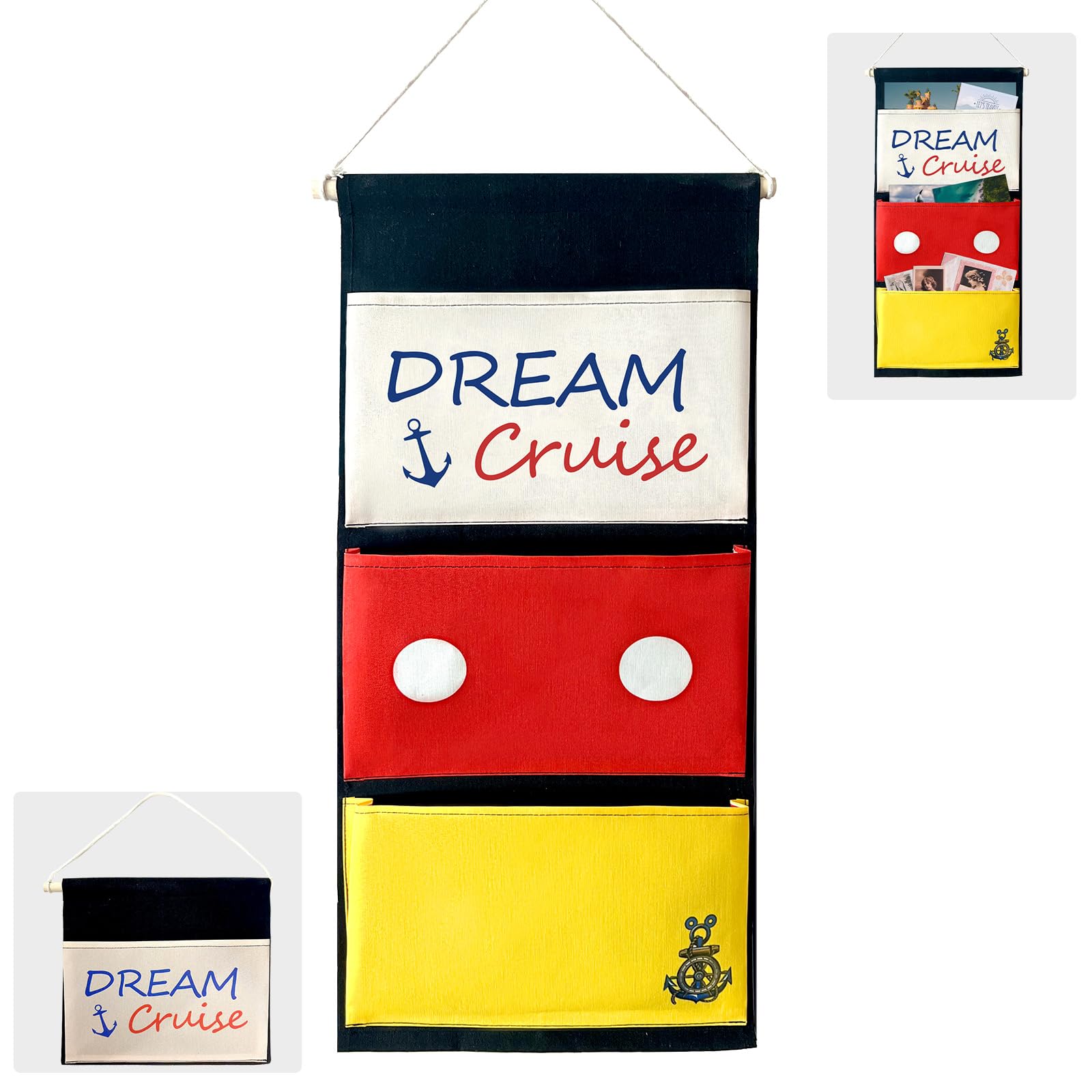 Ainuit cabin door organizer enhances room aesthetics while supporting gift exchanges.
