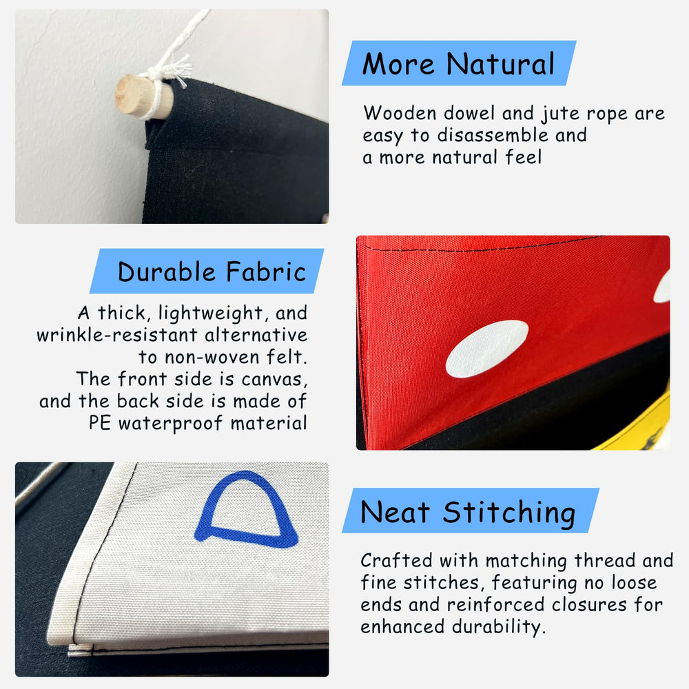 Ainuit water-resistant fade-proof fabric resists humidity while keeping colors vibrant.