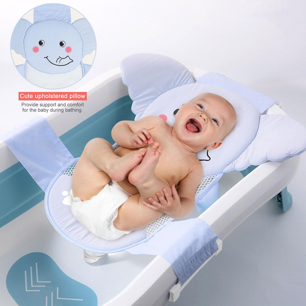 AIR&TREE Bath Seat Net triangle support providing stable baby spine support