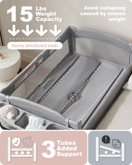 AirClub zippered second-layer crib adds stability and safety