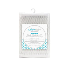 AirflowBaby breathable mesh liner crib coverage for safer sleep and easy care
