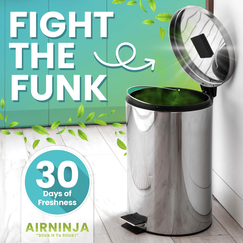 AIRNINJA diaper pail odor absorber stick for easy diaper bin refreshing.