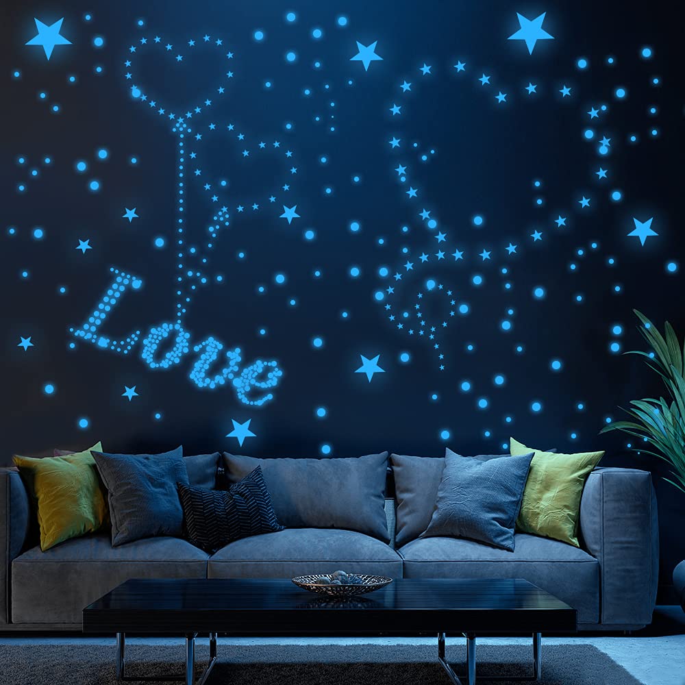 Airsnigi glow stars and moon decals spark imaginative space play in bedrooms