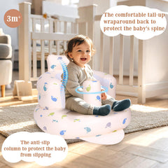 AirSwim versatile baby seat for indoor floor use or outdoor exploration
