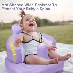 AirSwim inflatable baby chair leak-proof valve helps secure inflation