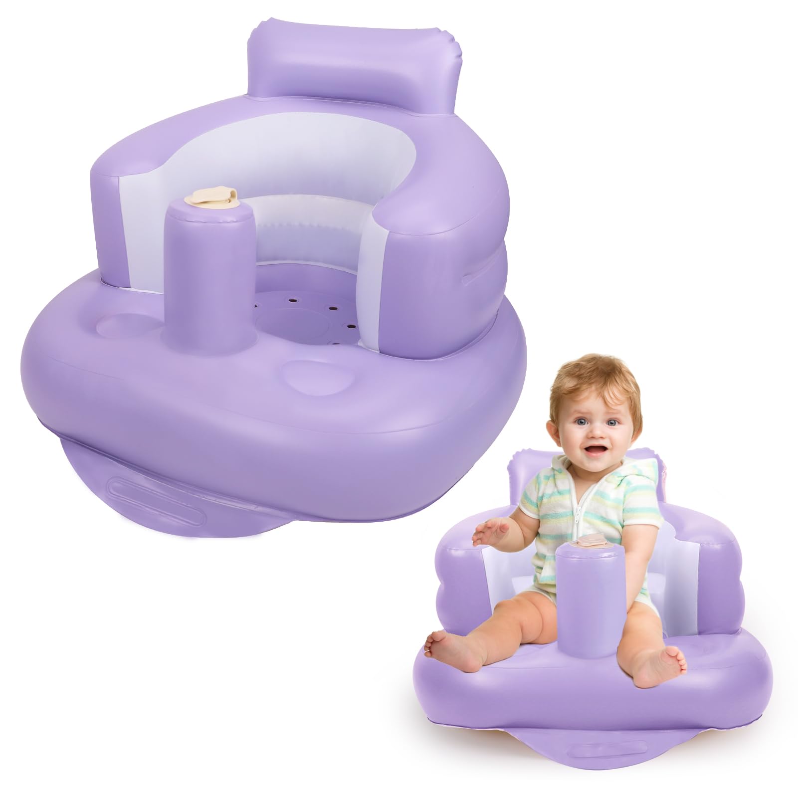 AirSwim inflatable baby chair photo prop for adorable setups