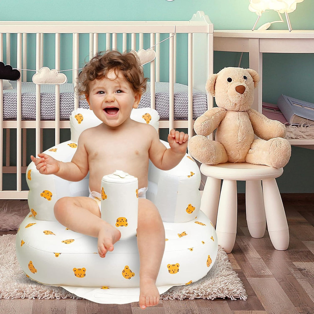 AirSwim versatile seat supports feeding and sitting on various surfaces