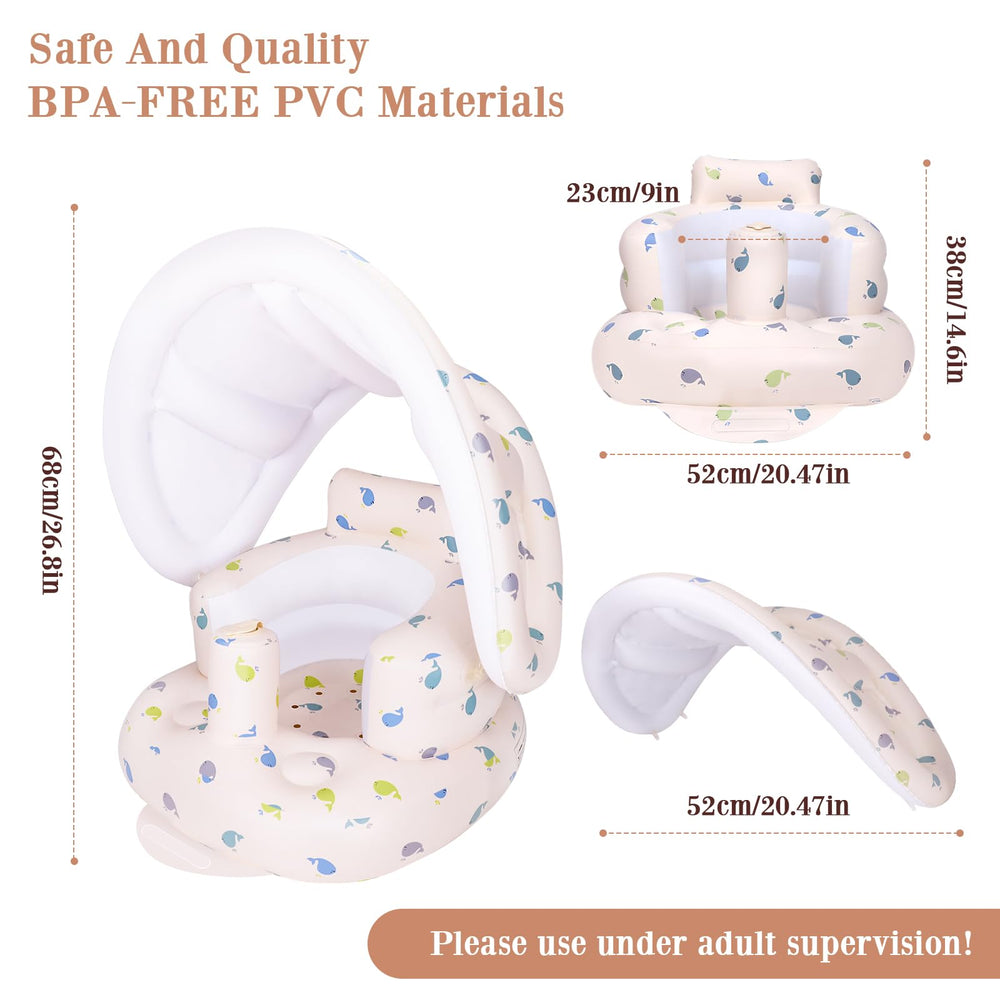 AirSwim travel chair keeps infant comfortable on the go