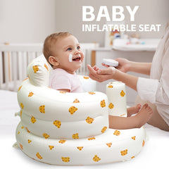 AirSwim wide backrest supports baby posture during play and practice