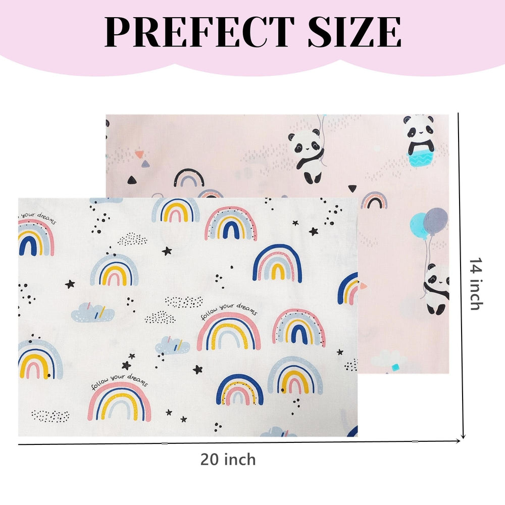 Aisawate pink bear pillowcase close-up for playful bedtime décor.