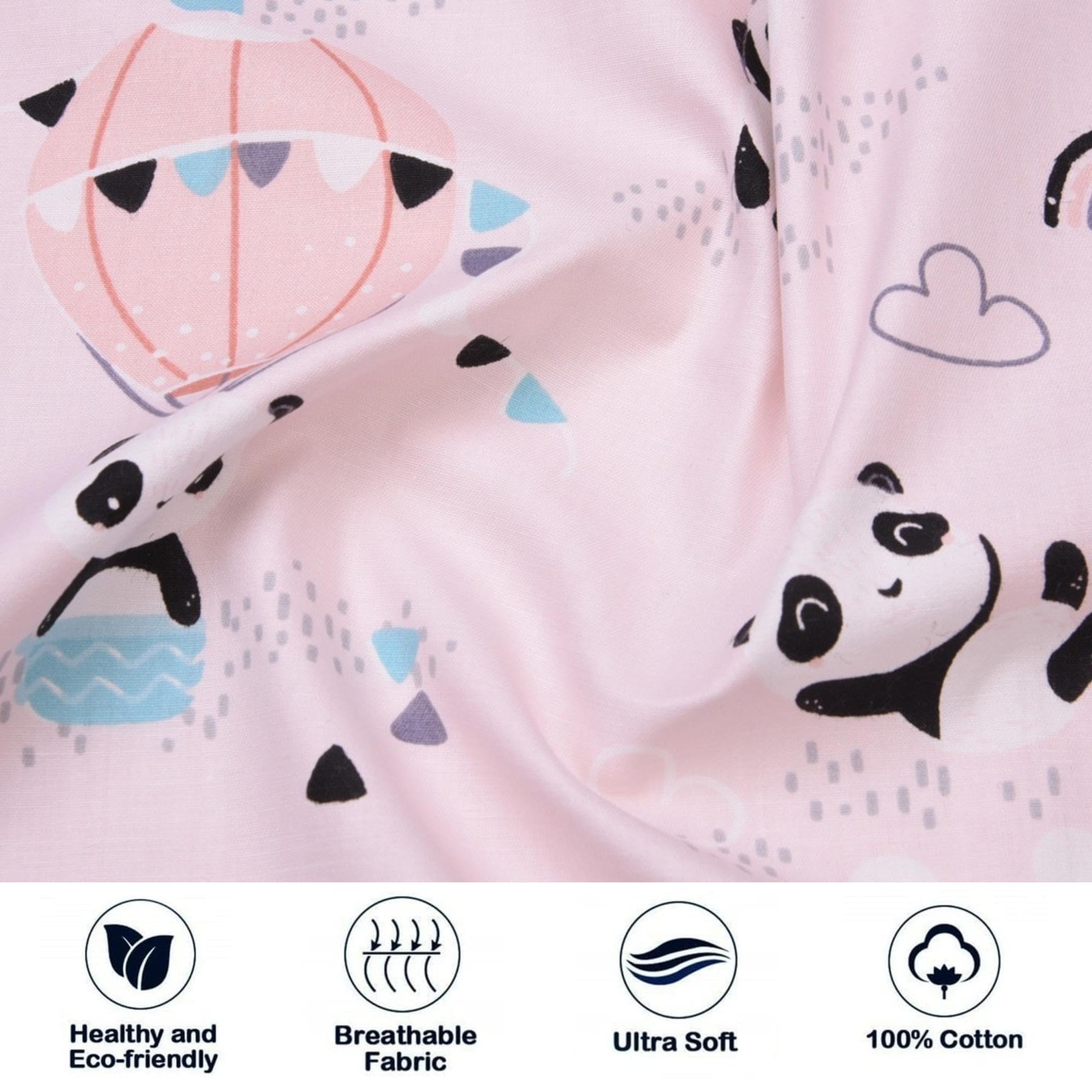 Aisawate pillowcase fits 13x18 and 12x16 toddler pillows.