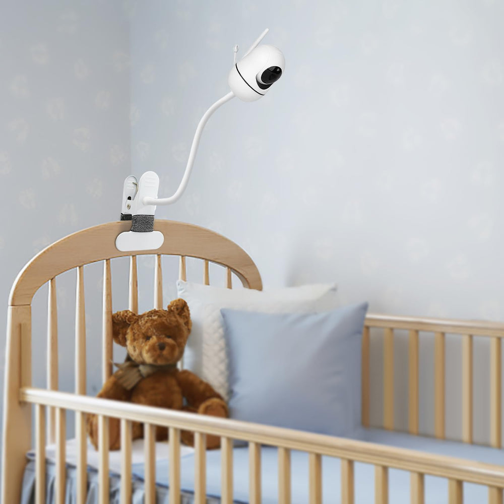 AISVAN non-slip foam clamp protects furniture while keeping the monitor secure.