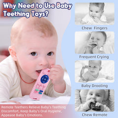 AiTuiTui silicone teether soft and odor-free for gentle soothing.