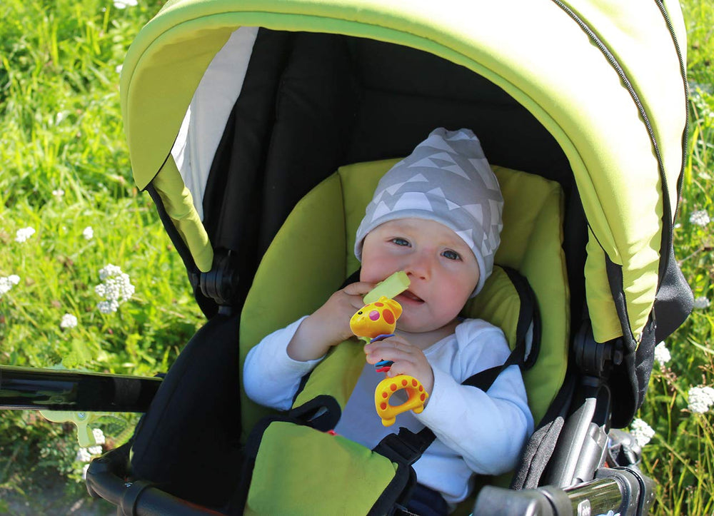 AIVIAI BPA-free teether toys provide safe mouth exploration for infants