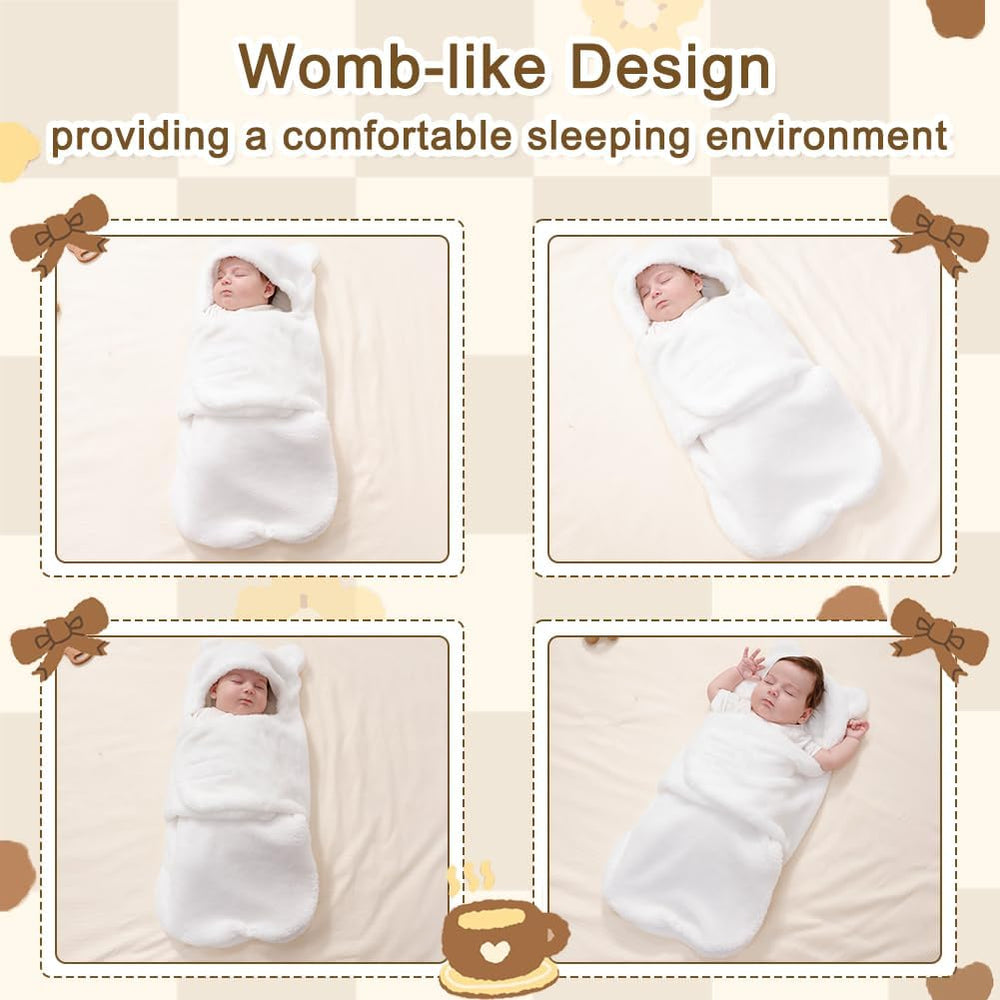 AiWMGL bottom zipper swaddle for easy diaper changes
