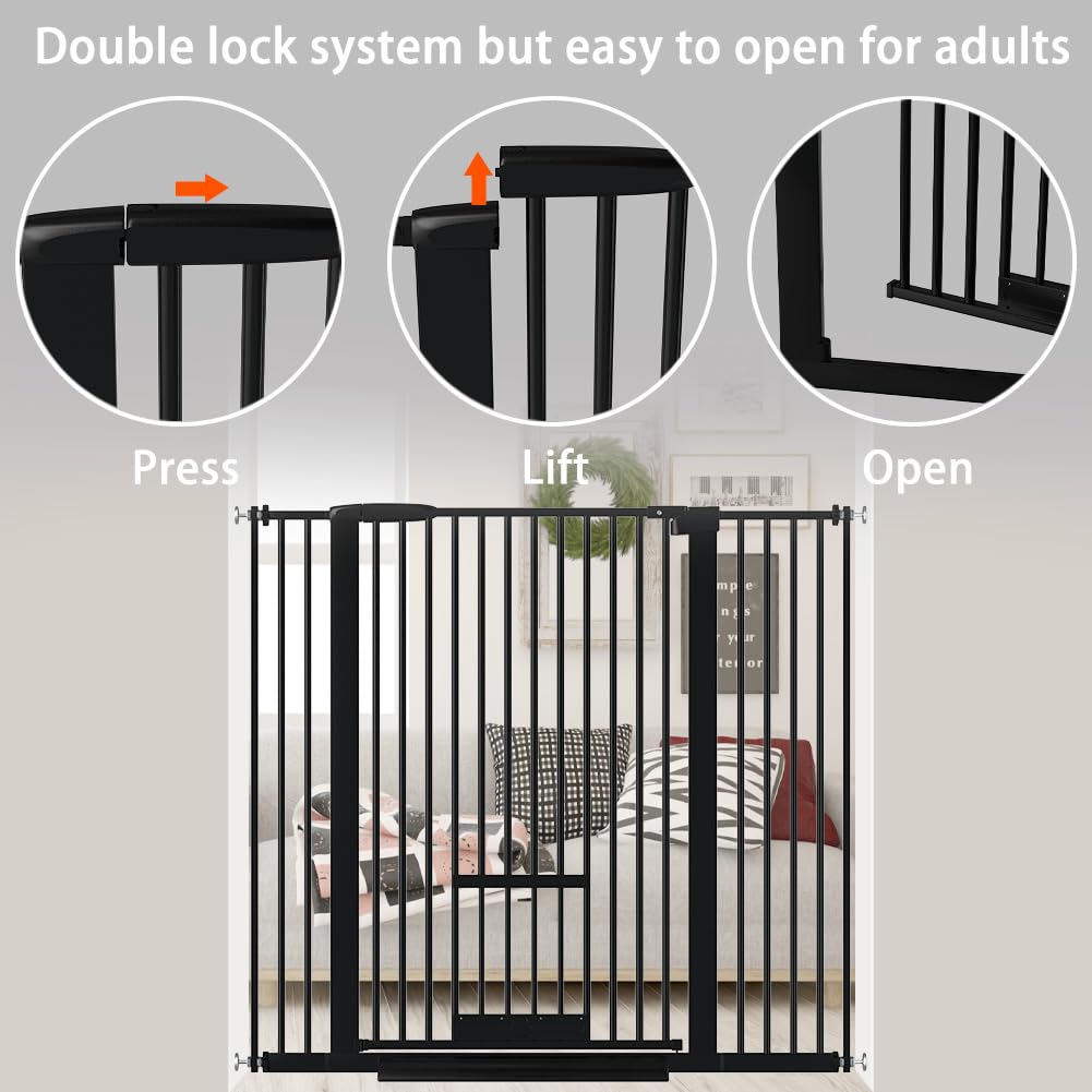 AiWMGL gate extensions provide flexible width from 30.12 to 81.30 inches