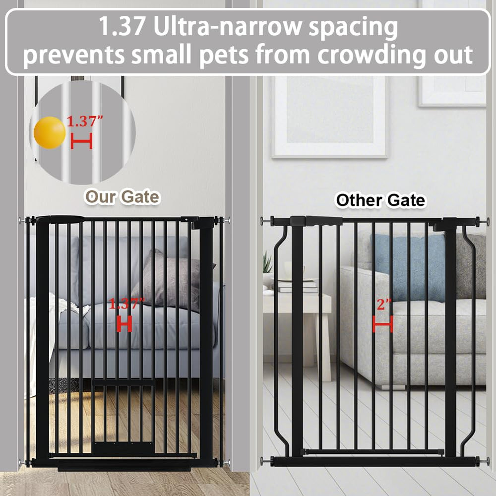 AiWMGL gate durable steel construction withstands pet activity for lasting safety