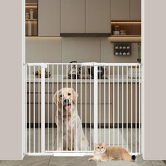 AiWMGL gate hallway setup shows quick, no-drill installation.